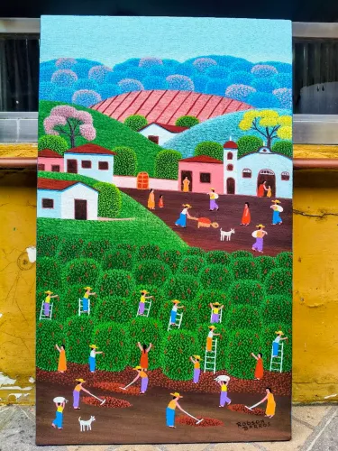 Telas de Robson barros medida 50x40