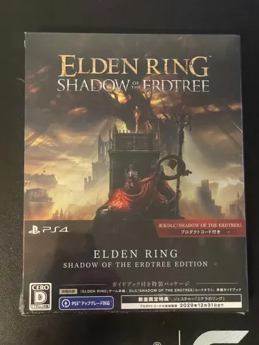 EDIÇAO RARA JAPONESA PS4 Elden ring shadow of the erdtree ps4 LACRADO