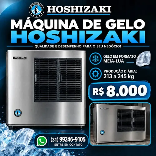 Máquina de gelo Hoshizak