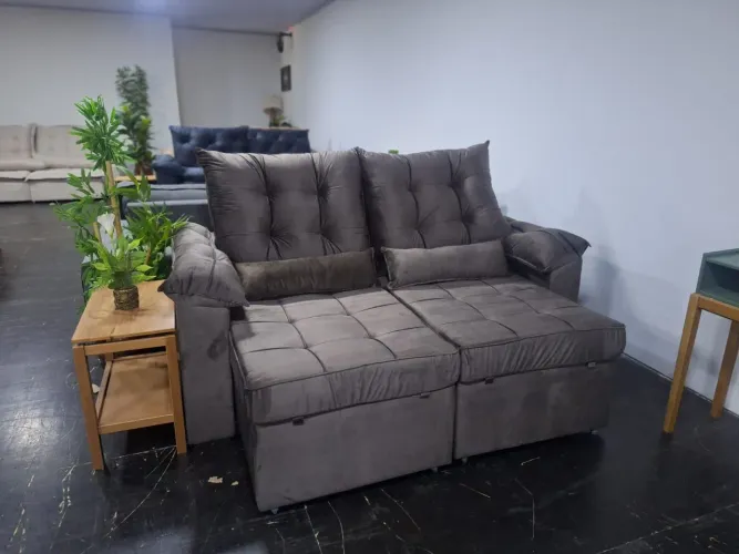 Sofá infinity 2.00m com molas ensacadas