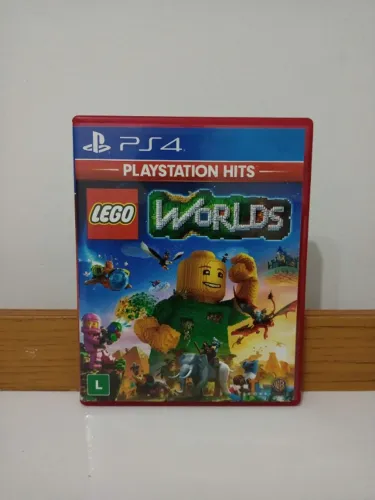 Jogo Lego Worlds Ps4 Usado Mídia Física