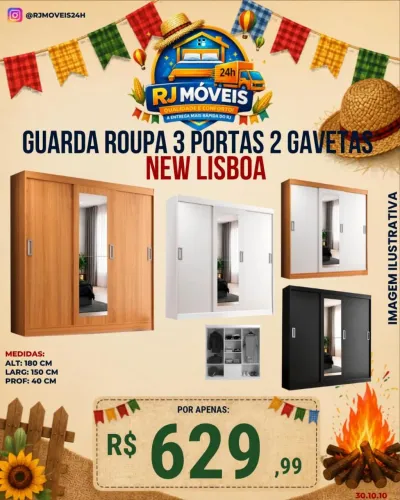 GUARDA ROUPA CASAL