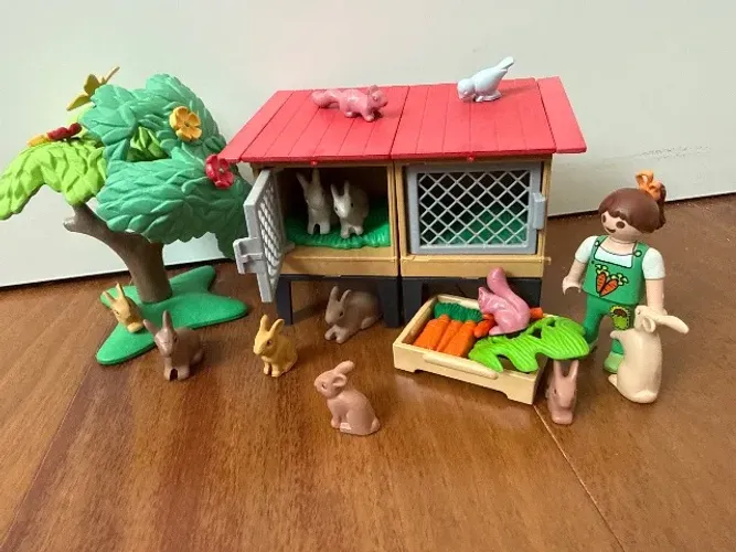 Playmobil coelhos 71252