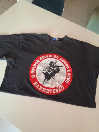 Camiseta histórica Barretos 2006 (colecionador) campeão Bruninho de Pompeia
