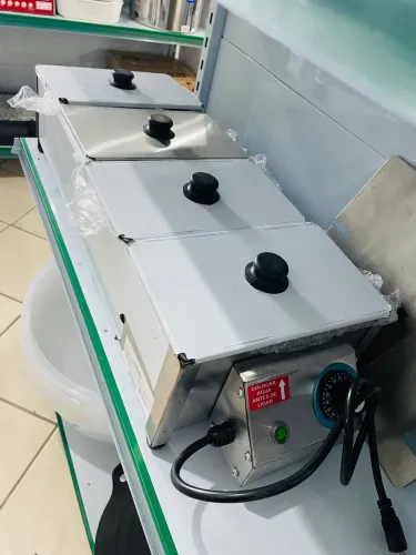 MB Salsicheira/Molheira banho maria 4 Cubas