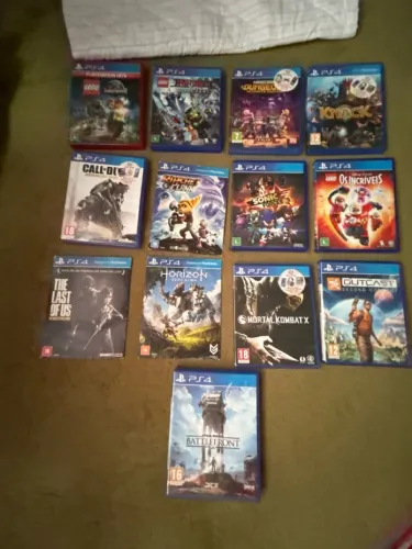 13 Jogos ps4 originais