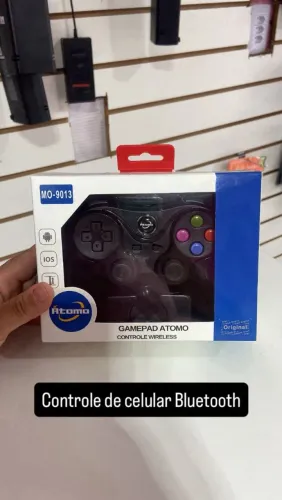 Controle Bluetooth de celular 