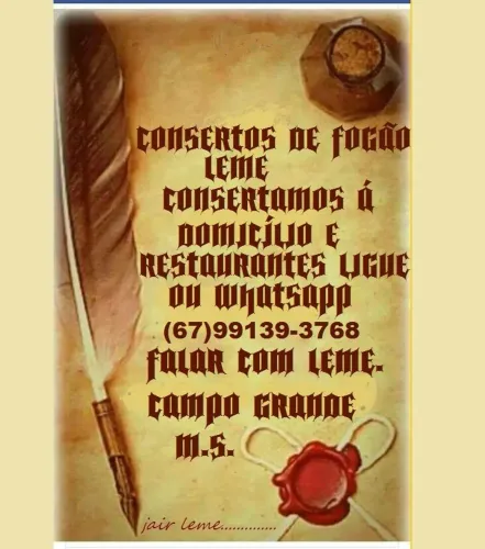 Consertos de fogão leme