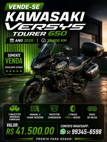 Kawasaki Versys tourer 650