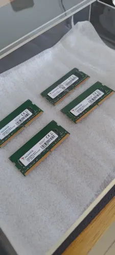 4x Memória Ram 8GB DDR4 2400mhz Notebook