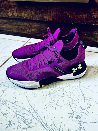Tênis under armour tribase Cross SE roxo tamanho 38