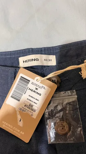 Bermuda Hering nunca usada 