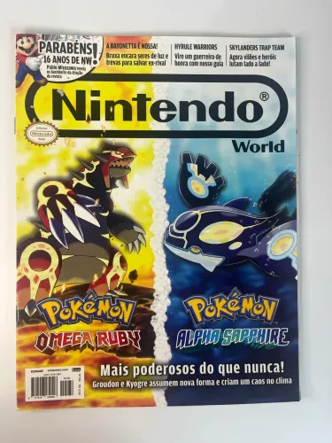 Revista Nintendo World n186 - Pokemon Omega Ruby - Alpha Sapphire
