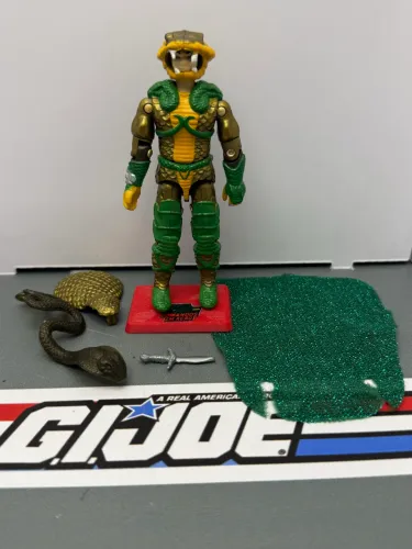 Gi Joe Serpentor v1 - 1986 - comandos em ação