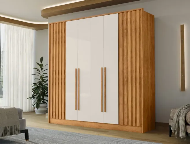 Guarda Roupa Chicago 2.25m 100%MDF l8 S