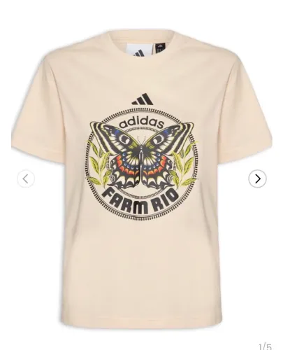 Blusa adidas x Farm - TAM P