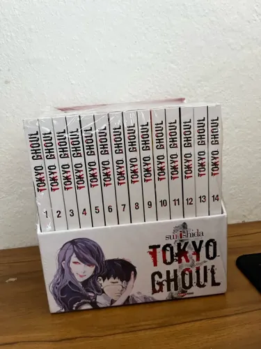 Mangá box tokyo ghoul 1 ao 14 Português