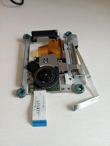 Leitor de Playstation 2 Slim funcionando