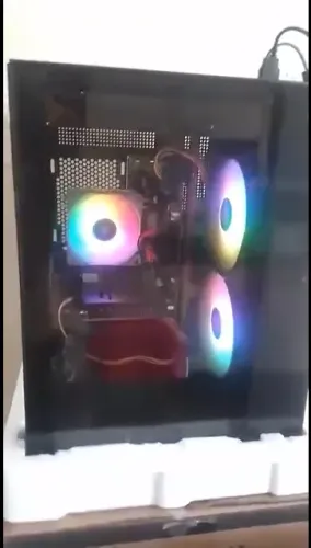 PC Gamer Completo Xeon 16GB RX 580 8GB + Monitor LG 100Hz
