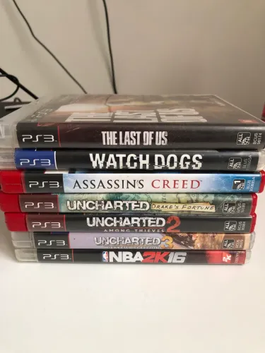 Lote de jogos PS3