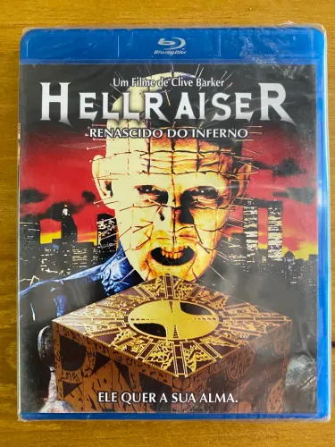 Bluray Hellraiser Renascido do Inferno Original lacrado