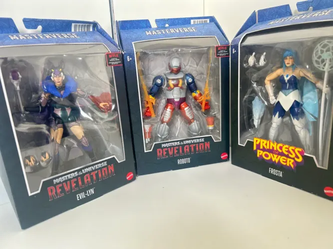Lote Action Figures Masters Of The Universe Masterverse - Originais Mattel (Novo/Lacrado)