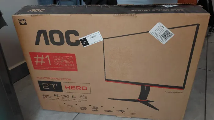 Monitor Gamer AOC 144Hz - 27Pol
