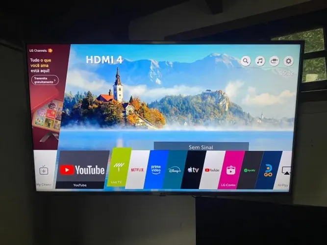 Smart TV LG 50 polegadas 4K UHD (Modelo 50UK6520PSA) - Perfeito Estado