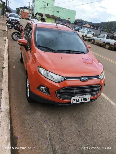 Eco sport Titanium 2015 automático único dono ZAP *