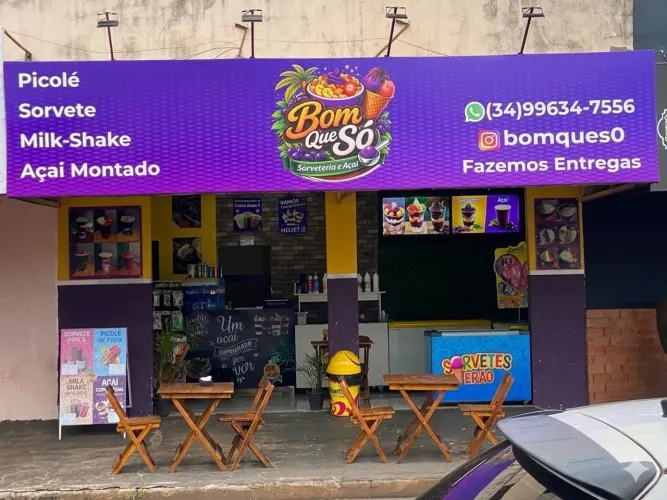 Vendo sorveteria completa