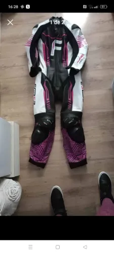 Macacão forza motociclista feminino 