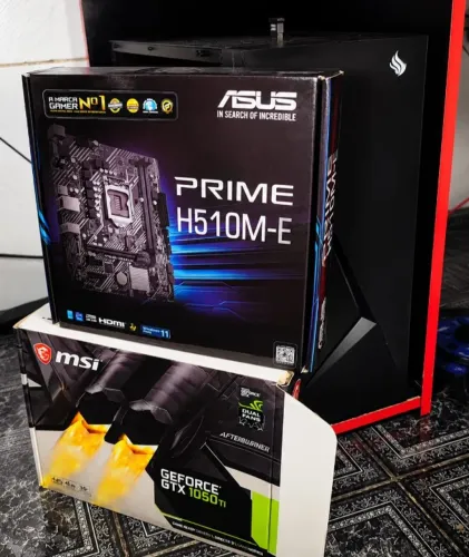 Computador Gamer i3 10100F + GTX 1050 Ti