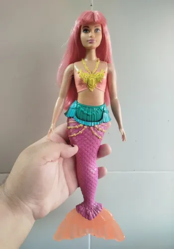 Barbie Sereia Curvy "Dreamhouse Adventures/Dreamtopia" (Mattel)