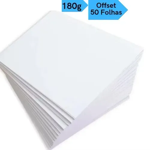 Papel offset 180g