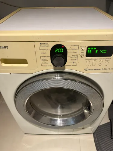 Máquina lava e seca Samsung (problema na bomba troca MO+peca = 250
