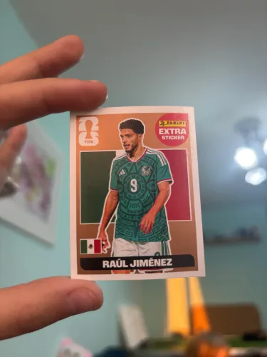 Figurinha da copa raul jimenez