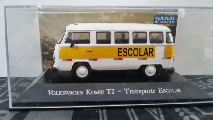 Miniatura Kombi Escolar