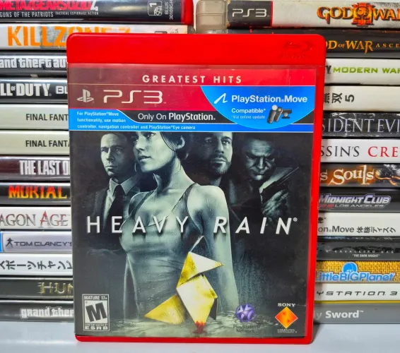 Heavy Rain para o console PlayStation 3 (PS3) original