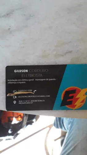 Eletricista gildson