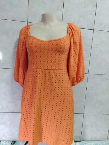 Vestido Laranja Brechó