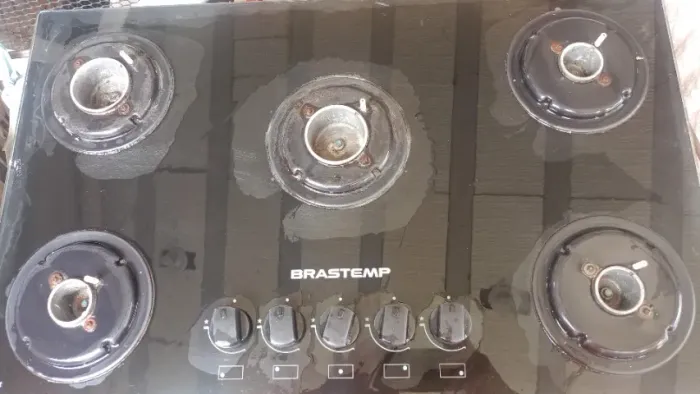Fogão Cooktop Brastemp 5 bocas