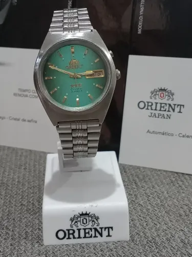 Orient Crystal três estrelas automático 1979