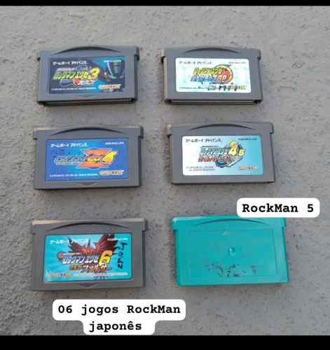 Jogos Mega Man japoneses para game boy color advanced gba