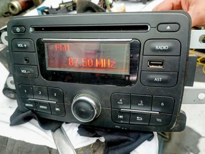 Original Rádio Toca CD Bluetouth multimídia linha Renault Sandero 