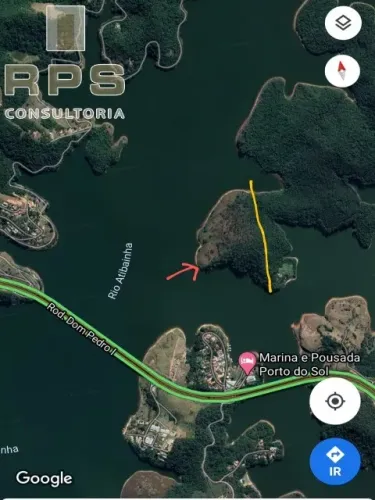Vende-se ÁREA em Nazaré Paulista. Excelente localização, aos pés da Represa de Nazaré!