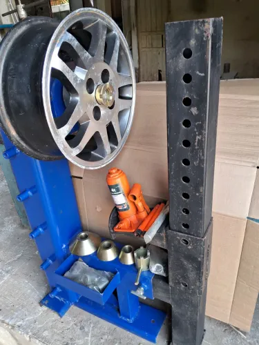 Máquina de desentortar rodas