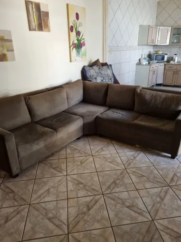 Vendo sofa de canto em bom estado usado 600reais
