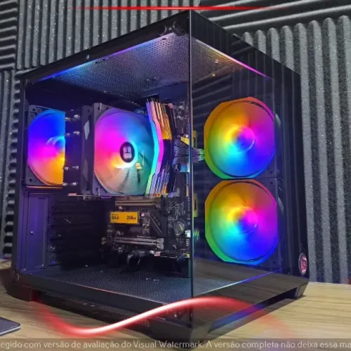 PC Gamer Ryzen 5 5600G 16GB 256GB NVMe B550M RGB