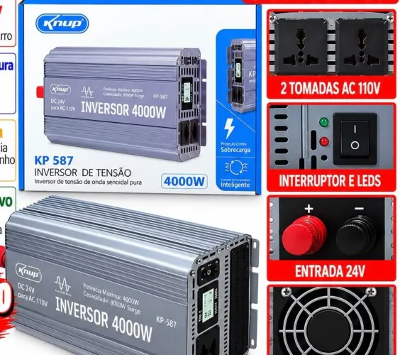 Inversor de tensão 4000 w