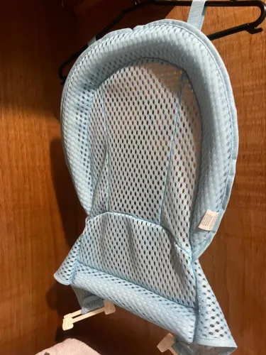Rede de Proteção para Banheira de Banho Apoio Segurança do Bebê Buba Azul